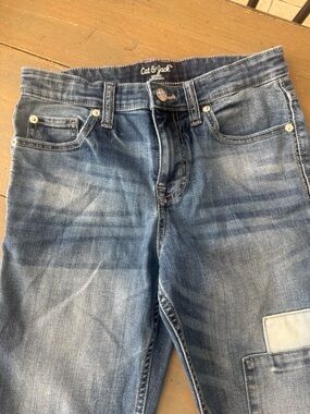 Cat & Jack Faded Blue Straight-Leg Jeans
